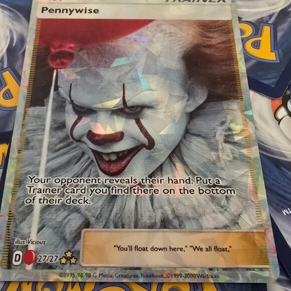 Pennywise Pokemon Trainer Card - IT - Picture 5 of 8